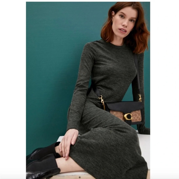 French Connection midi  knit open slit - Picture 3 of 14